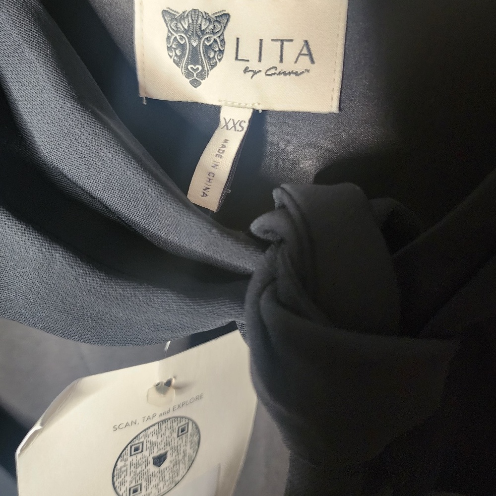 🟢SALE! LITA BY CIARA! TIE FRONT JUMPSUIT & NWT - Picture 10 of 12